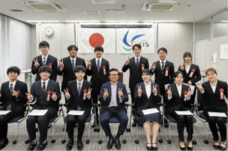 【九州・沖縄地区特集】KIS、入社式で12人迎える　変化対応と主体性を重視