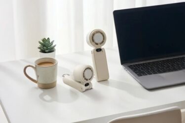ドウシシャ、ハンディーファン新製品　冷却プレートで暑さ対策