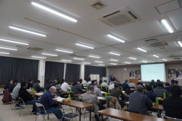 大阪商組青年部、全体会議を開催　ねじ接合継手の講習など実施