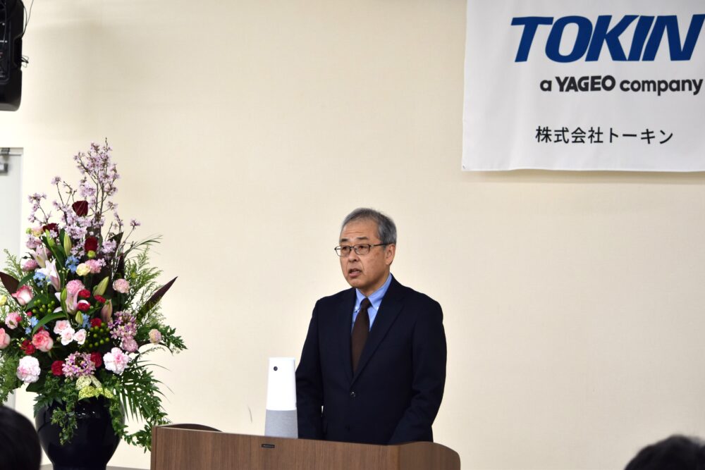 入社式あいさつ【電子デバイス・半導体・材料】