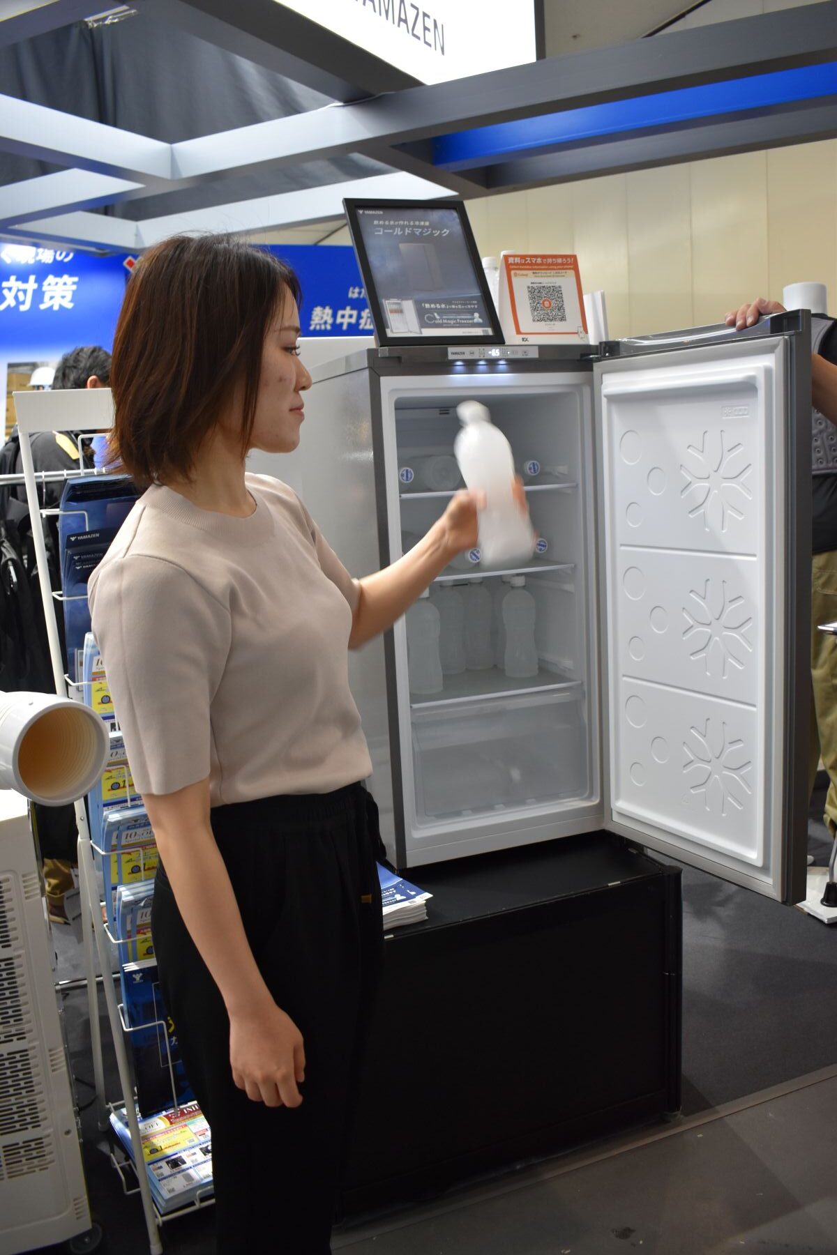 飲める氷が作れる冷凍庫など、多彩な熱中症対策商品で市場ニーズに応える