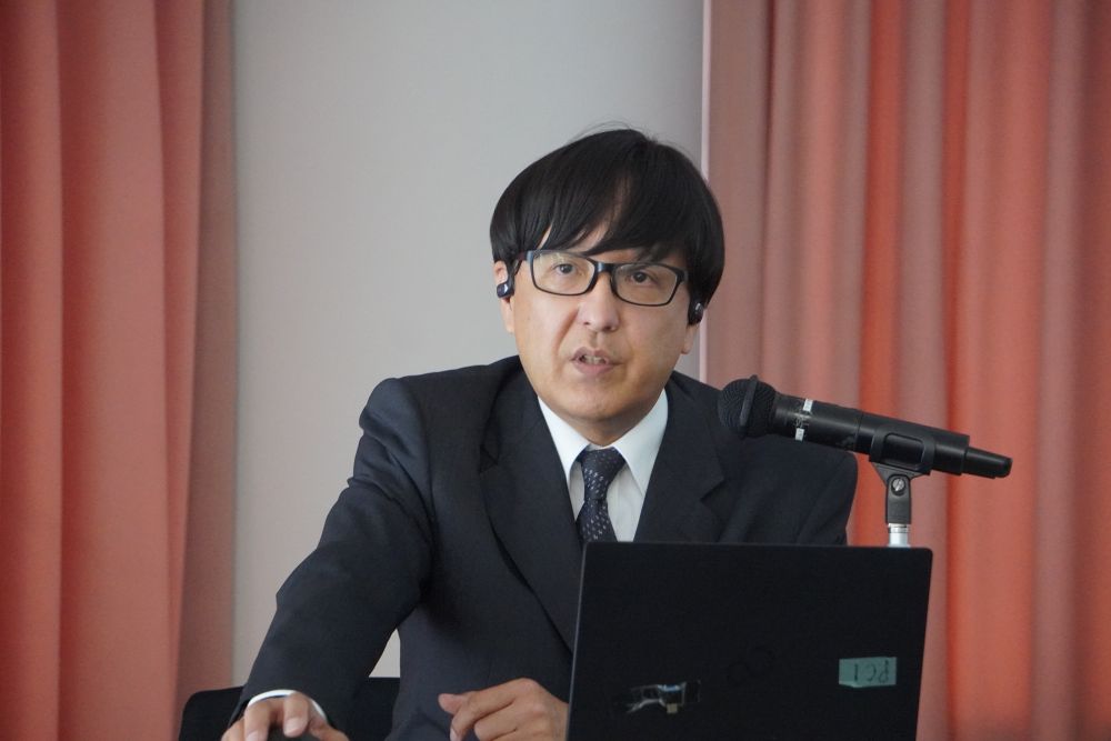 パスパレディックの上馬専務は生成AIの活用事例を紹介した