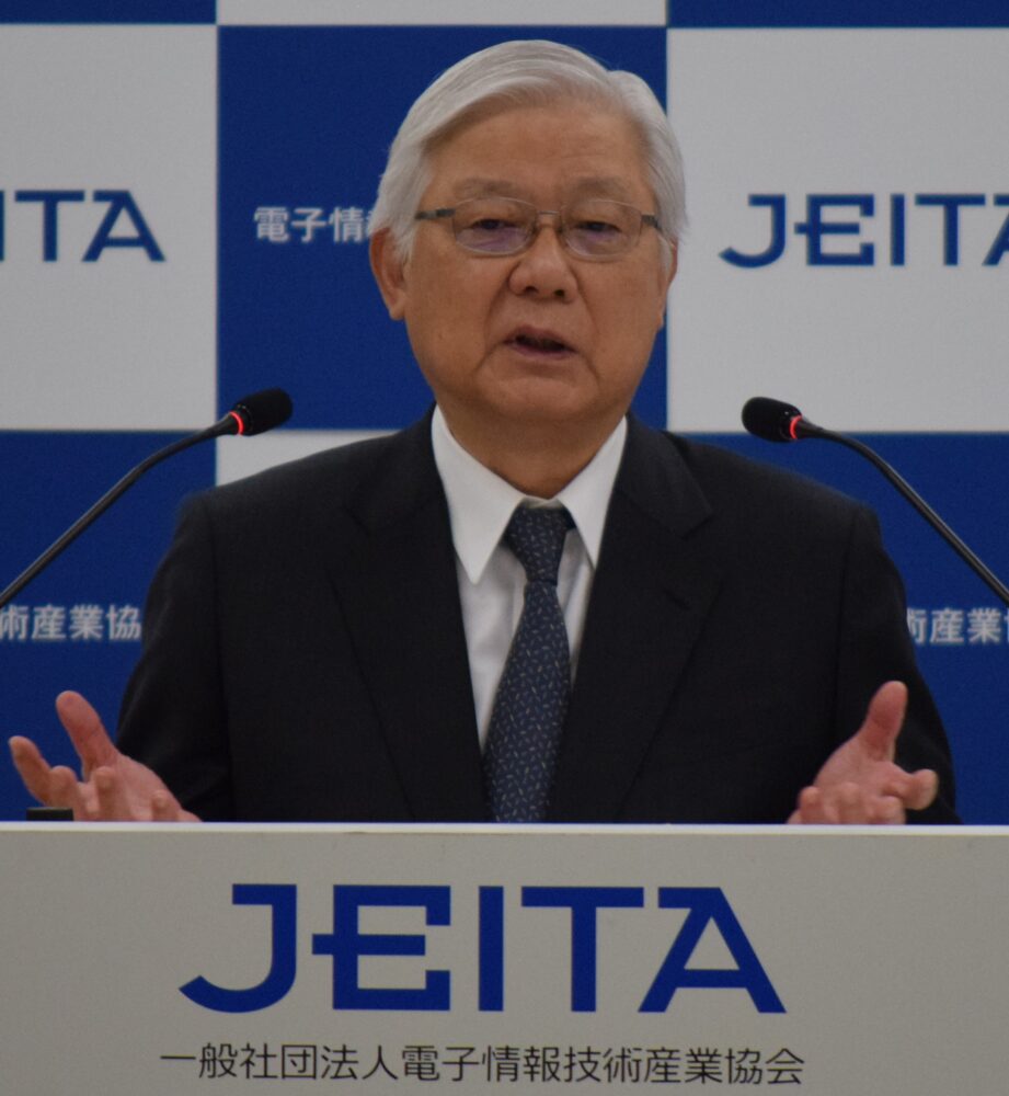 「AI前提」の産業変革へ　フィジカルAI」に日本の強み　JEITA新野新会長が会見