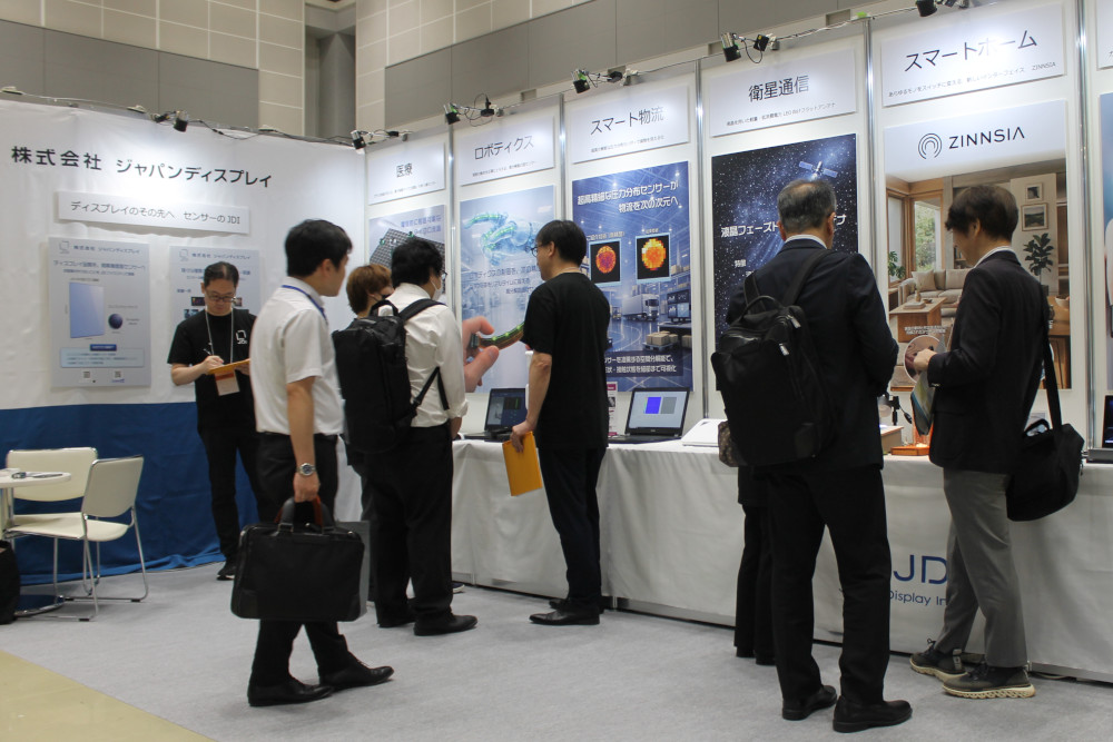 Smart Sensing 2026に出展したJDIのブース