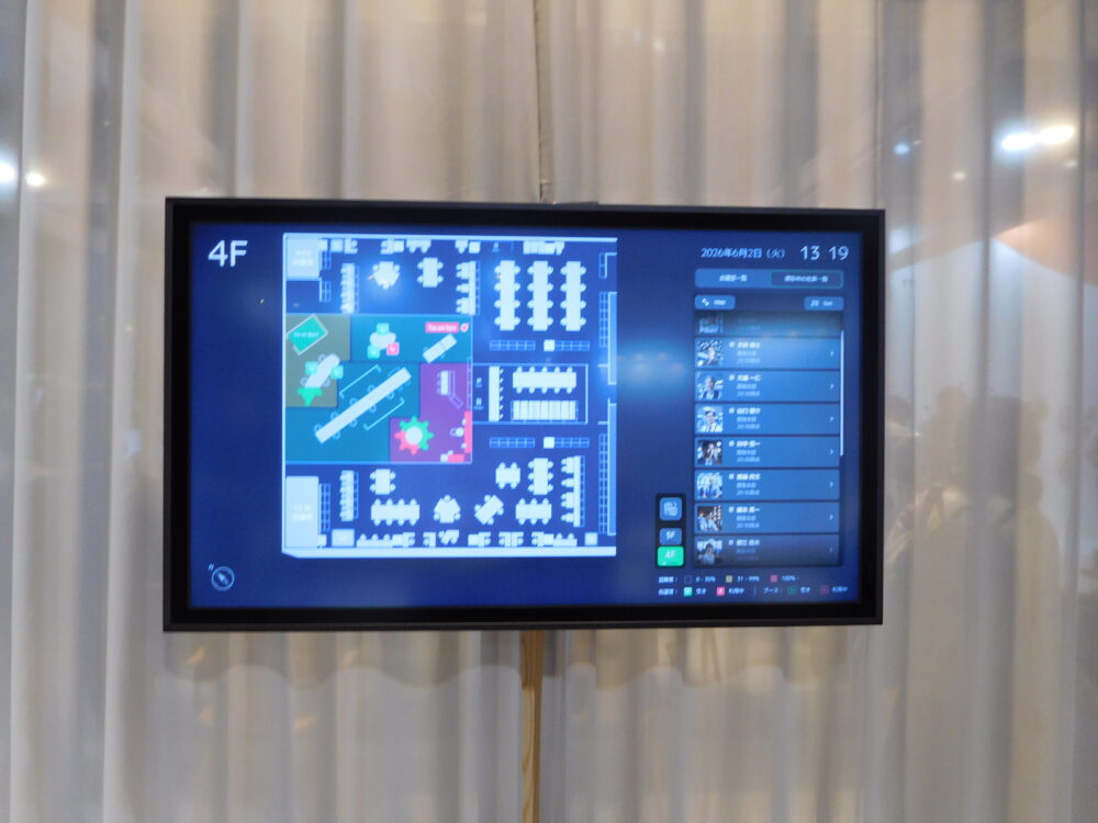 スマートオフィスナビゲーターでオフィス内の在席状況をどこからでも可視化