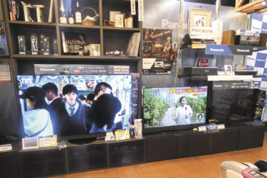 テレビ、設定までサポート　高齢客から好評　SNSでも認知拡大　ナショナルヤガタ（名古屋市千種区）