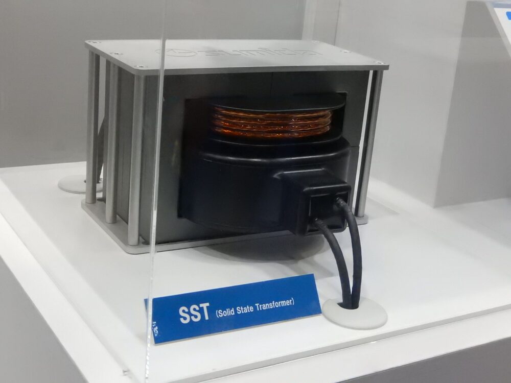 スミダコーポレーションが出品したソリッドステートトランス（SST）