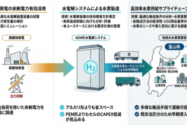 関電・住友電工など、富山で廃棄物発電の余剰電力を活用　水素製造の調査開始