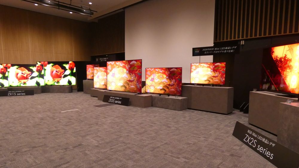 RGBミニLED4K液晶テレビのラインアップを完成させた