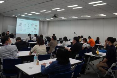 リコージャパン大阪支社　阪大の留学生など対象に企業見学