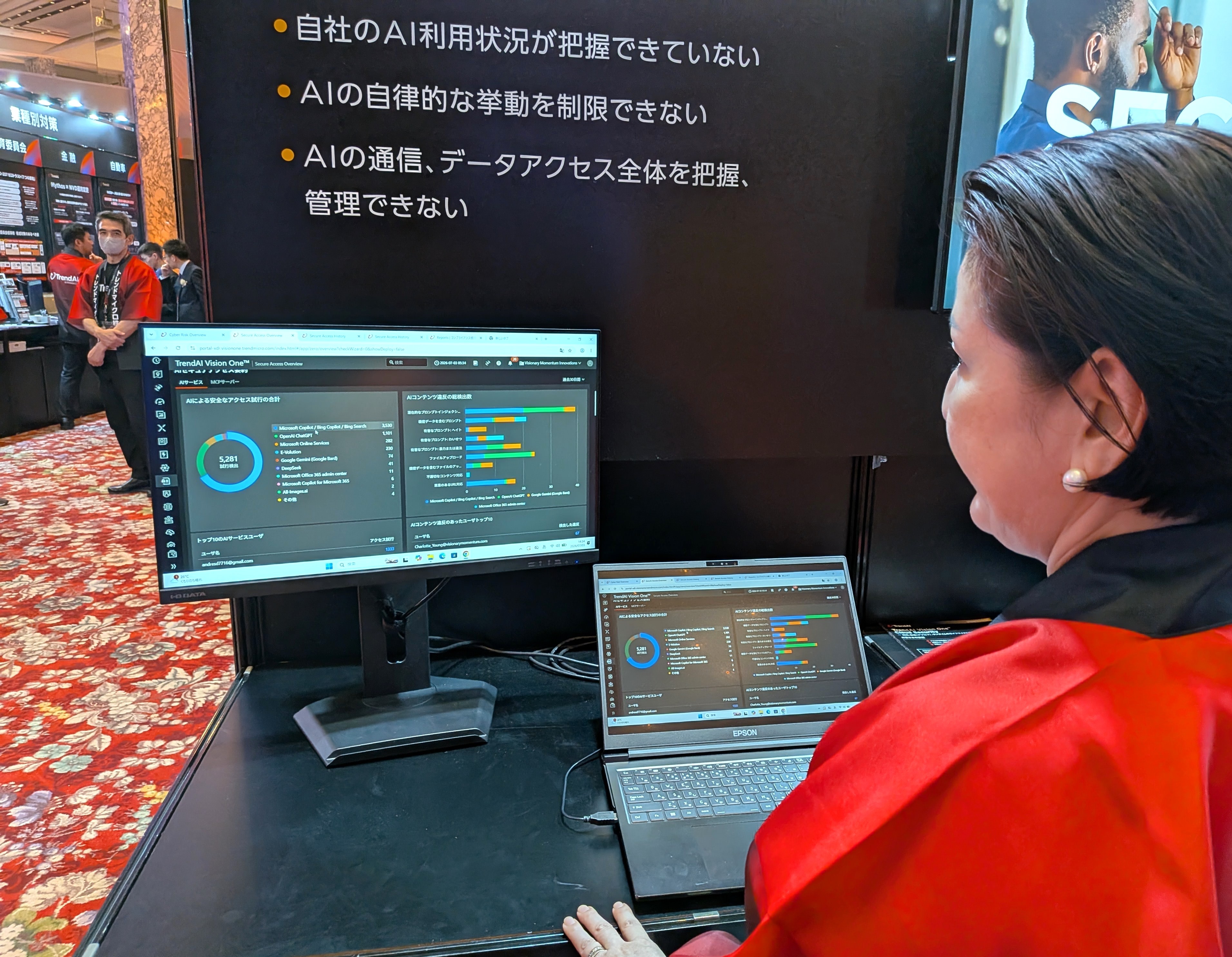 AI利用状況の可視化などを支援するソリューション