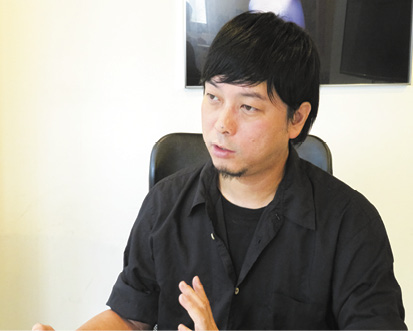 対話型AIエージェントの未来について語る守屋CEO