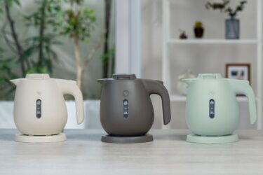 注ぎやすさと安全性にこだわった電気ケトル新製品　象印