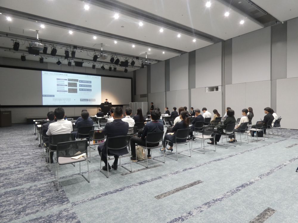 生成AI活用事例コンテストの様子