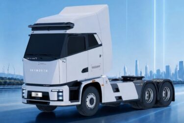 中国スカイワース・オート、自動運転「レベル4」対応の大型電動トラック　独ハノーバーで世界初公開