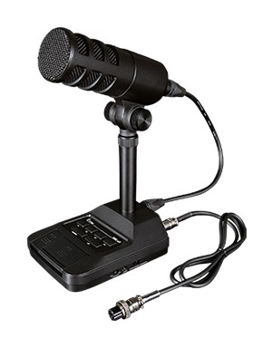 アイコム、卓上マイク「SM-J1」発売　明瞭で重厚感のある音質を実現　他社製含む各種無線機に対応
