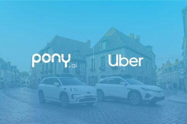 中国Pony.aiと米ウーバーが連携、欧州でロボタクシー2000台超を展開へ