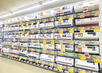 27年問題で販売が好調なエアコン