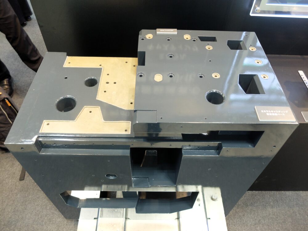 ミネラルキャスティングを活用した装置向け部材の実機