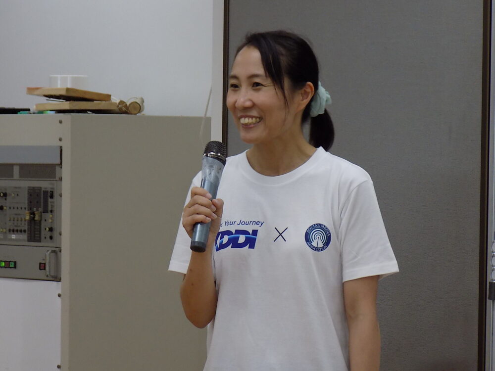 説明する加賀グループリーダー